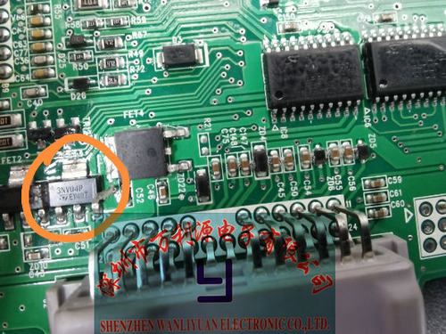 3NV04P奥迪空调面板芯片