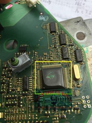 奥迪J518转向柱CPU芯片