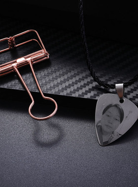 定制刻字网红钛钢可金属配件项链