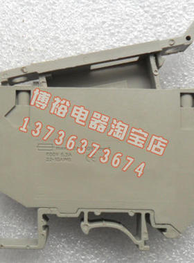 保险丝端子灰色菲尼克斯同款 UK5-HESI/UK5RD 接线端子