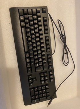 适用于正品联想SK-8827 USB有线键盘KBBH21 KU1619通用键盘外文