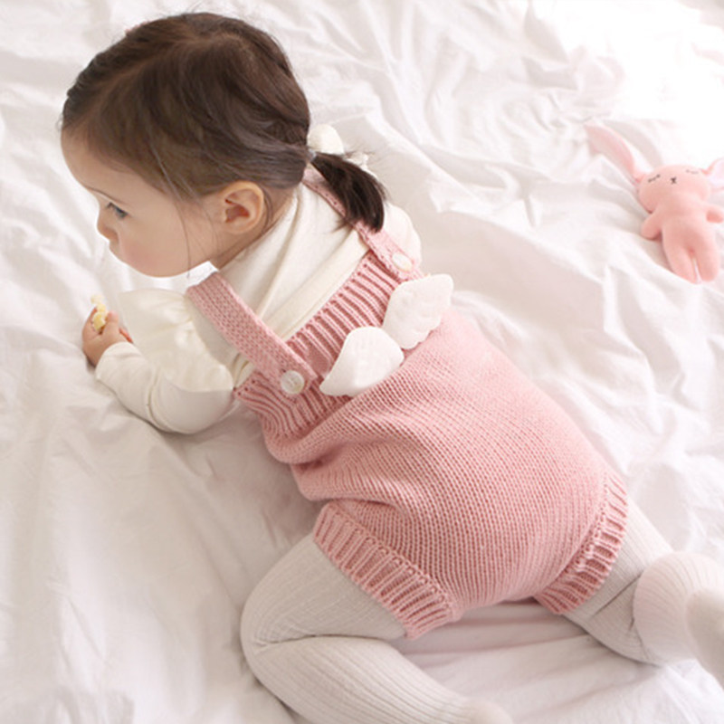 童装韩国背带裤连体衣婴儿爬服