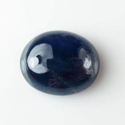 天然蓝宝石戒指吊坠送证书