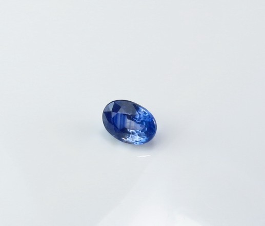 送国检证书1.257克拉矢车菊蓝蓝宝石 裸石 戒指面 色泽火彩好