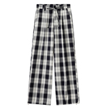 2025秋冬男士美式格子直筒宽松运动可收脚休闲长裤1311K612P65，男装休闲裤，星座1311（原A202）