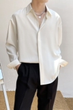 2025新款男轻熟风落肩暗扣长袖衬衫抖音潮A202CS219P60，男装衬衫，星座1311（原A202）