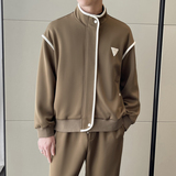 2025春夏轻熟宽松拼接撞色夹克休闲外套卫衣开衫A202WY1002P115，男装夹克，星座1311（原A202）