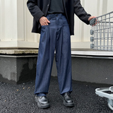 轻熟风~2025春夏高品质薄款宽松阔腿牛仔裤A202N2058P95，男装牛仔裤，星座1311（原A202）