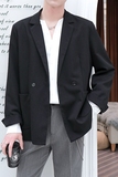 2025秋冬新款轻熟风西服痞帅单西宽松高品质小西装A202XZ108P135，男装西服套装，星座1311（原A202）