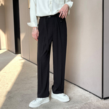 2025春夏新款男士小直筒宽松轻熟抖音休闲长裤A202K1009P65，男装休闲裤，星座1311（原A202）