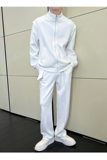 2025春季男士重磅立领宽松运动卫衣套装A202TZ318P140(WY318+K615，男装休闲套装，星座1311（原A202）