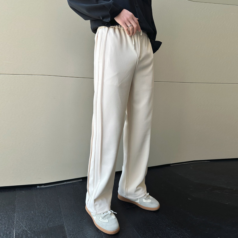 2025春夏新款男士松紧宽松直筒运动休闲裤A202K2050P65,男装休闲裤,星座1311（原A202）