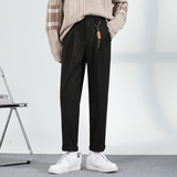 2025轻熟风男毛呢休闲裤修身小脚裤抖音直播长裤A202K2048P60，男装休闲裤，星座1311（原A202）