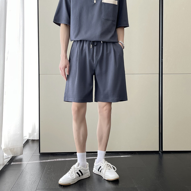 夏季高品质男士五分裤宽松直筒潮流松紧短裤A202DK2018P50,男装牛仔裤,星座1311（原A202）