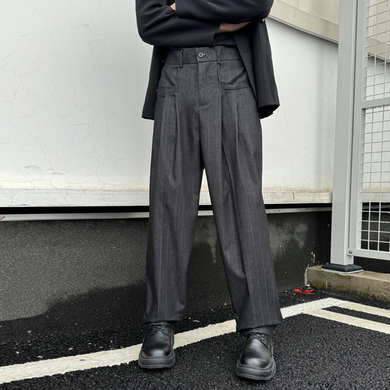 轻熟风~2025春夏高品质薄款宽松阔腿牛仔裤A202N2058P95,男装牛仔裤,星座1311（原A202）