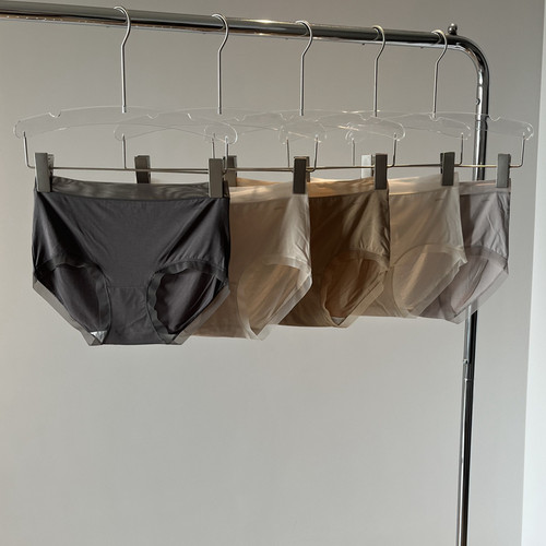 无痕内裤女超薄款莫代尔隐形三角裤中高腰底裤舒适透气空气裤夏