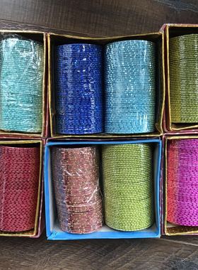 进口印巴少数民族风纯色首饰手镯