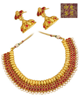 印度耳坠设计师款配饰项圈