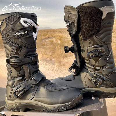 A星摩托车骑行靴短靴骑行鞋拉力靴adv靴防水越野靴BELIZE DRYSTAR