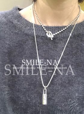 韩国进口925纯银极简冷淡风项链