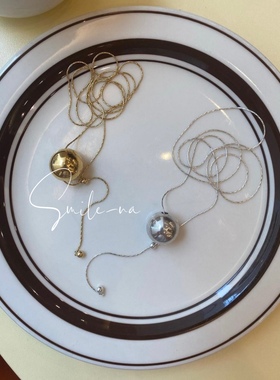 颈链韩国项链毛衣链小众