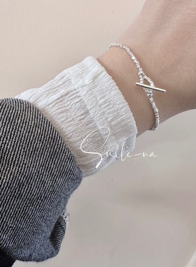 手环手链韩国925纯银手链