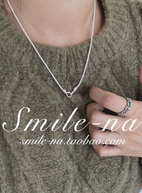 韩国小众款项链925锁骨链