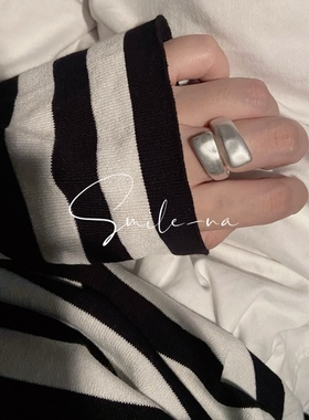 韩国设计师款戒指925纯银时尚