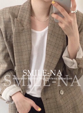 韩国进口纯银重叠实心交叉戒指