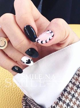 韩国Avec new york同款925纯银镶钻笑脸开口戒指 指环 关节戒