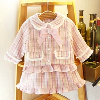 Ý tưởng quần áo trẻ em cô gái mùa thu Váy Hàn Quốc hai mảnh bé sơ sinh gas phù hợp với áo khoác thời trang 0-3 - Phù hợp với trẻ em bexinhshop shop