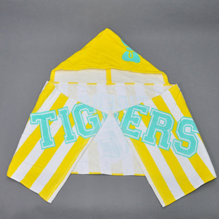 日本棒球NPB 阪神虎带帽游泳斗篷个性浴巾浴袍