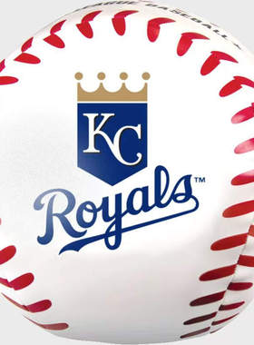 rawlings 皇家队棒球迷超大棒球玩具球 softee baseball 软式安全