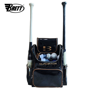 台湾Brett棒球装 备包球棒双肩包健身房大容量多功能运动包书包
