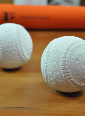 日本软式棒球比赛用A/B/C球新规格空心橡胶球M球J球