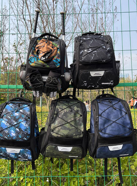 BF棒球背包双肩包垒球装备训练收纳包装备装具包棒球手套