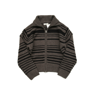 新品 店秋季 青年日常休闲 通勤 外套 SOUTHPAW 翻领毛衣 1精品男装