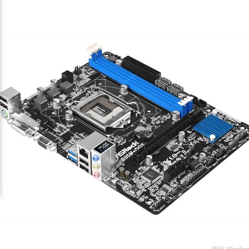 充新ASROCK/华擎科技 B95M-DGS台式机电脑主板1150 DDR3小板H81M