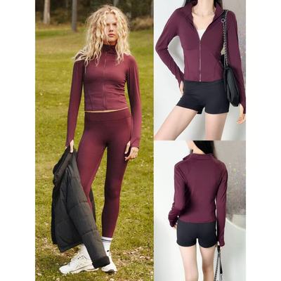 跑步健身运动修身显瘦瑜伽上衣