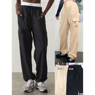 裤 中性风休闲运动抽绳收腰束脚宽松百搭工装 澳洲BODY 12.06新品