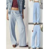 12.27新品 复古慵懒风休闲日常高腰百搭直筒阔腿裤 澳洲cot