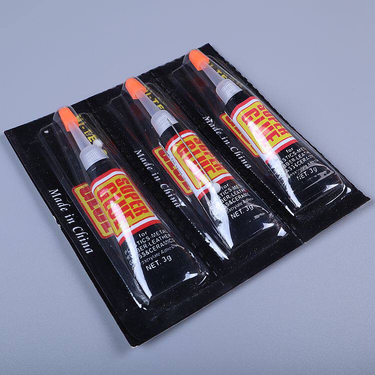 万能强力胶super glue502液体胶水快干纸金属多功能高粘度3支装