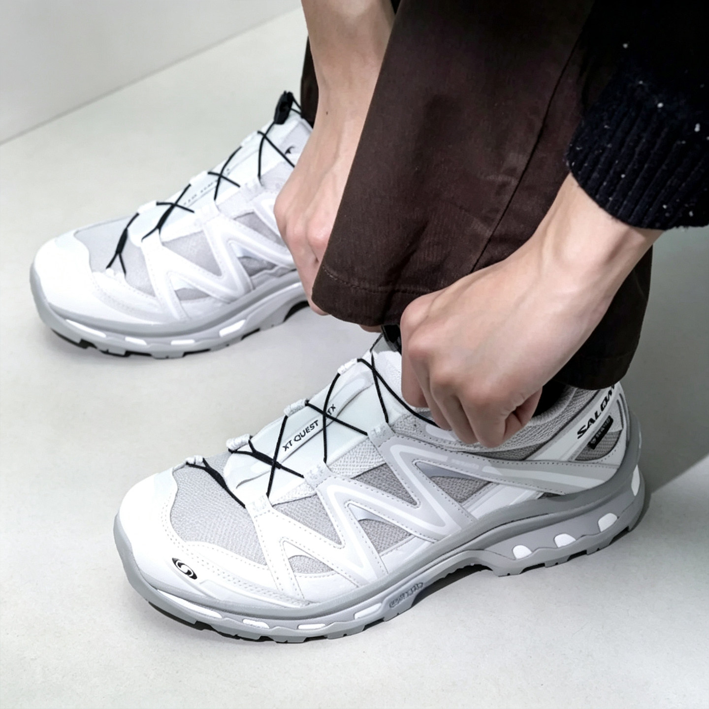 Salomon萨洛蒙男女鞋XT-Quest GTX户外防水运动跑步鞋 L47429600图片