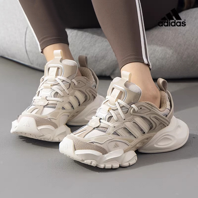 阿迪达斯女鞋XLG RUNNER DELUXE复古老爹鞋机甲运动休闲鞋 IH7799