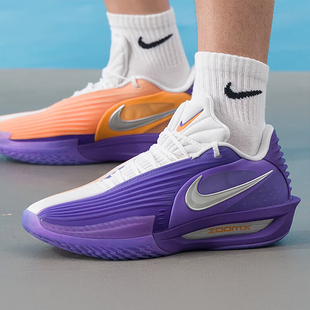耐克男鞋2025新款G.T. CUT 3 TURBO鸳鸯缓震实战篮球鞋HV9919-800