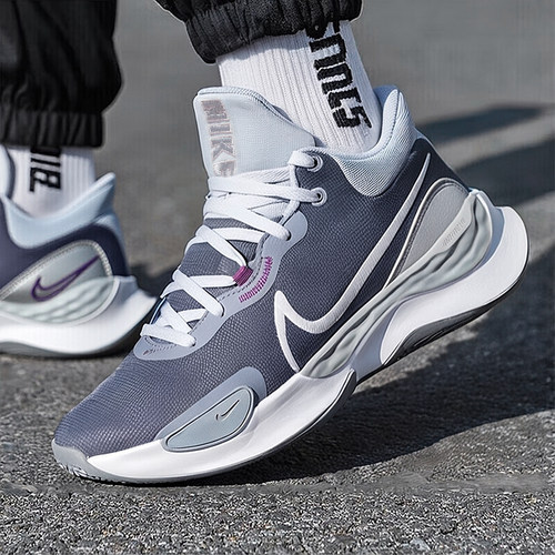 耐克男鞋新款RENEW ELEVATE 3低帮耐磨缓震实战篮球鞋 DD9304-010