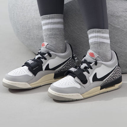 耐克女鞋AIR JORDAN LEGACY 312低帮aj312复古篮球鞋 CD9054-101