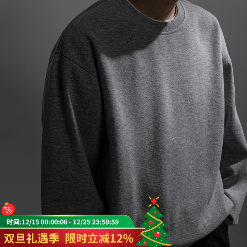 华夫格纹长袖teeOkcenter416