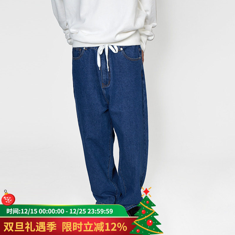 ok直筒轻松系列牛仔裤