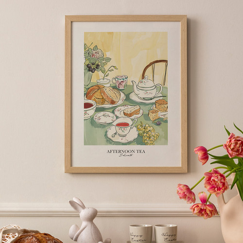 餐厅厨房沙发背景墙挂画电表箱装饰画墙壁壁画艺术油画电箱遮挡